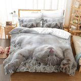 Lovely Cute Cat Bedding Set