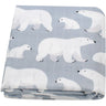 Bamboo cotton baby blanket swaddle