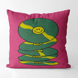 Indie Cartoon Patterns Pillow Case