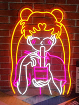 Anime Sailor Moon Neon Sign