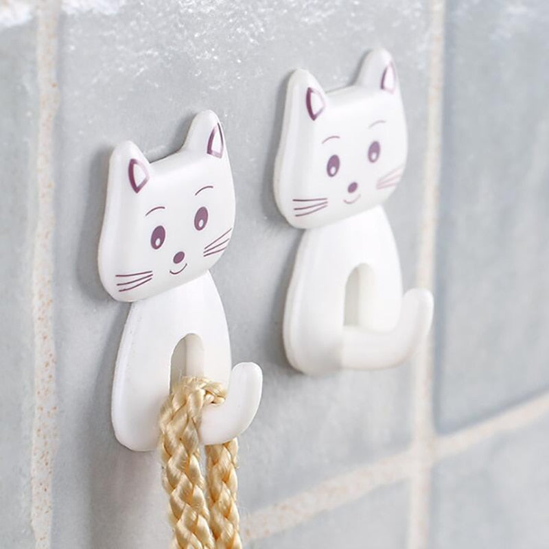 Cute Cartoon Cat Wall Hook