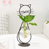 Lovely Cat Shape Heart Vase