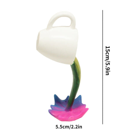 Floating Coffee Resin Statue