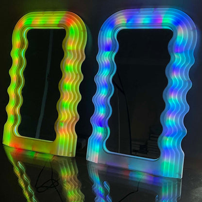 Egirl Glowing Wave Mirror