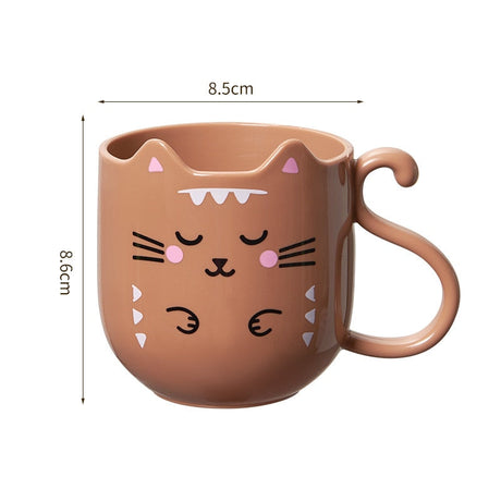 Cute Cat Mouthsash Cup