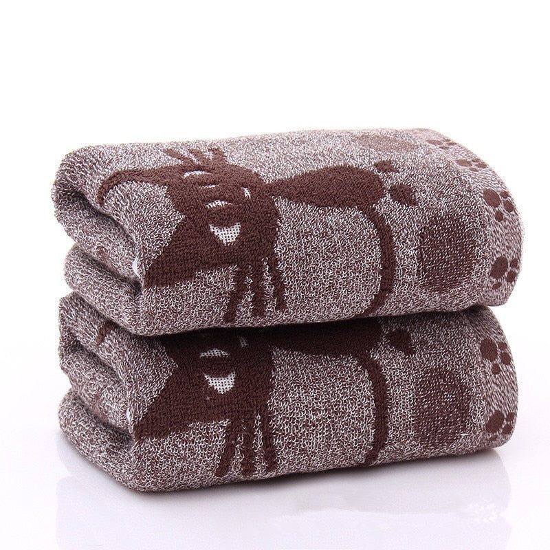 High-Quality Cute Cat Soft Towel