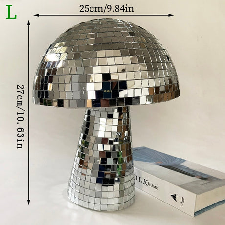 Mushroom Disco Ball Figurine