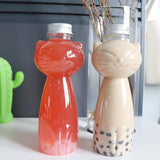 5Pcs Transparent Cat Bottle