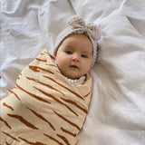 Bamboo cotton baby blanket swaddle