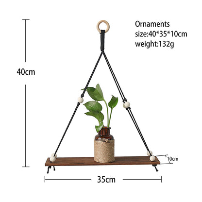 Bohemian Wall Hanging Shelf