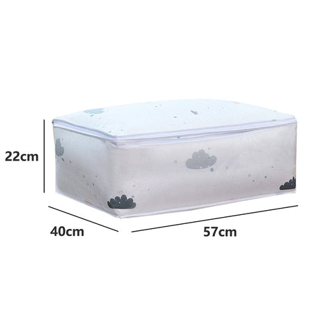 Preppy Patterned Foldable Storage Bag