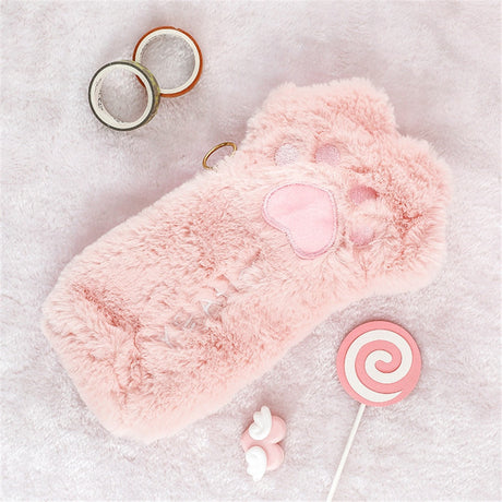 Cute Cat Paw Pencil Case Bag