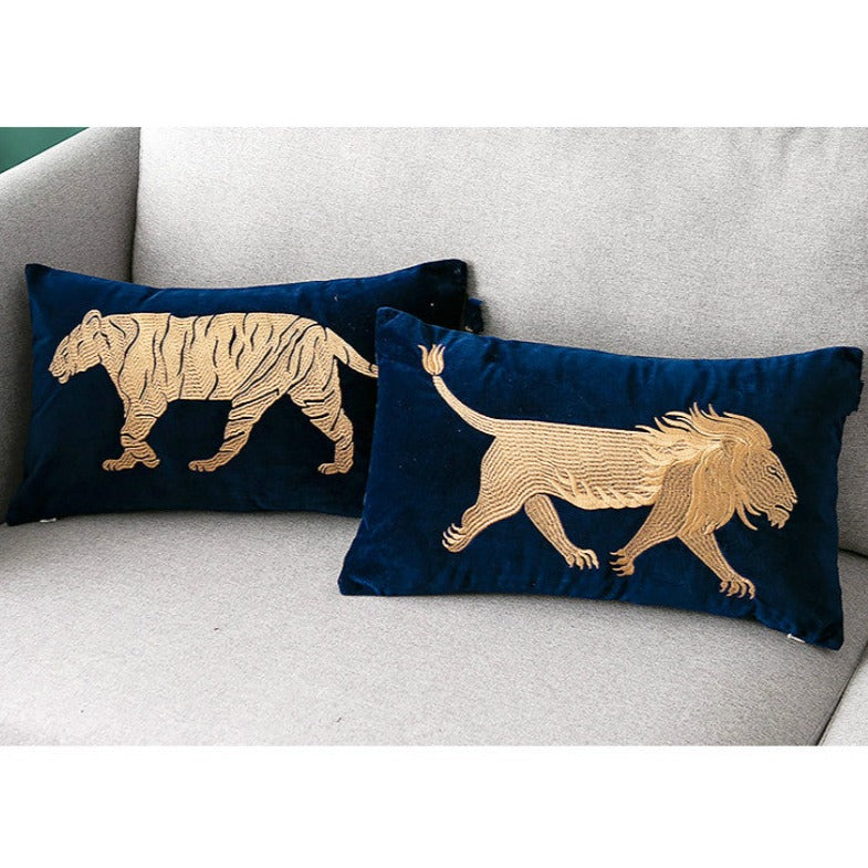The Fabulous Beasts Velvet Pillow Cover Collection