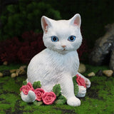 Cute Couple Cat Figurine