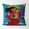 Indie Cartoon Patterns Pillow Case