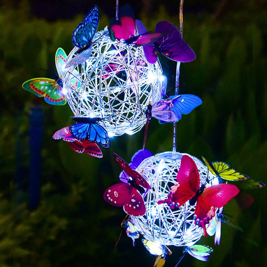 Fairycore Solar Led Butterflies Tangle