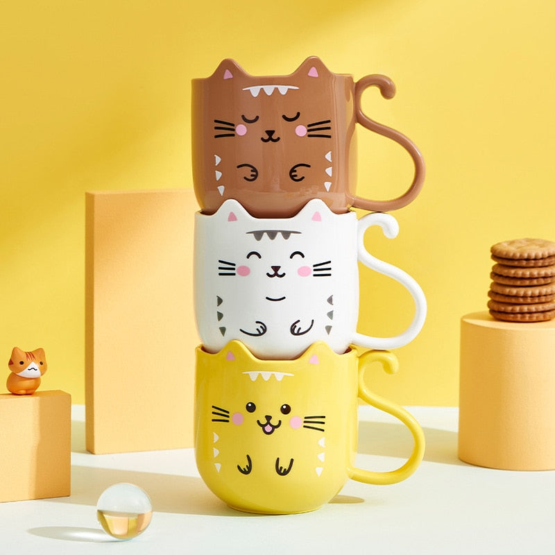 Cute Cat Mouthsash Cup