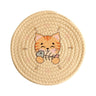 Durable Cat Pattern Coaster