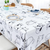 Waterproof Cat Cover Tablecloth