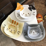 Creative Cat Dishes Tableware Set