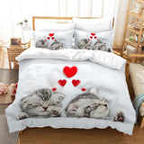 Lovely Cute Cat Bedding Set