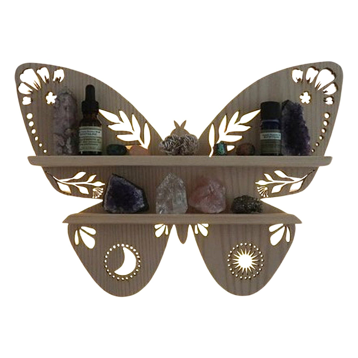 Aesthetic Butterfly Wall Hanging Shelf