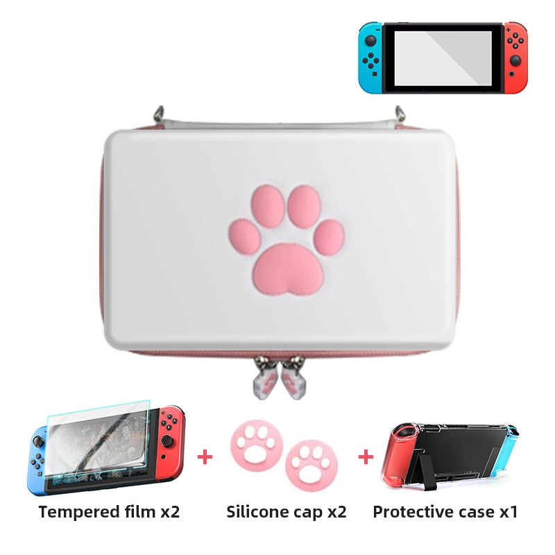 Nintendo Switch Cute Cat Paw Bag