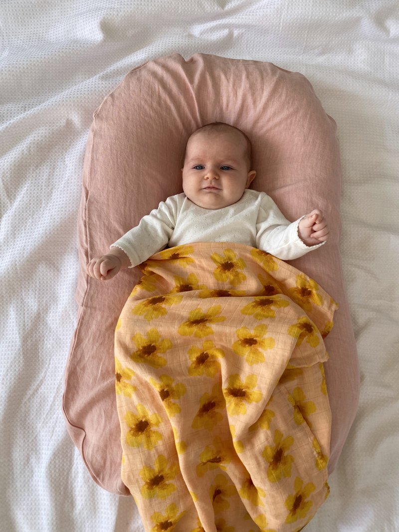 Bamboo cotton baby blanket swaddle