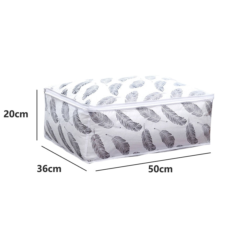Preppy Patterned Foldable Storage Bag