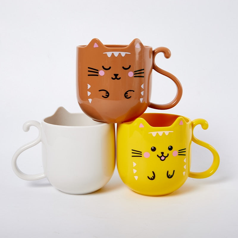 Cute Cat Mouthsash Cup