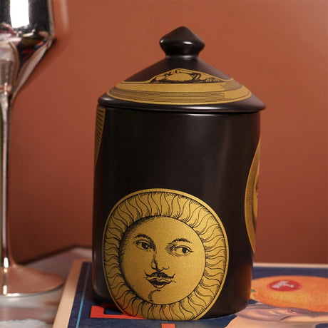 Sun & Moon Golden Sun Candle Holder