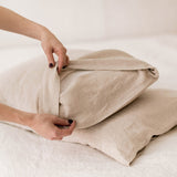 Linen Pillow Case Dark Academia