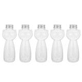 5Pcs Transparent Cat Bottle