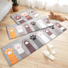 Flannel Cat Thick Floor Mat
