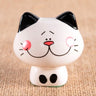 Cute Ceramic Chubby Cat Figurine