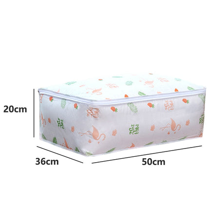 Preppy Patterned Foldable Storage Bag