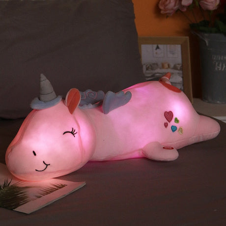 Glowing Unicorn Plush Toy