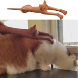 Funny Basswood Cat Back Scratcher