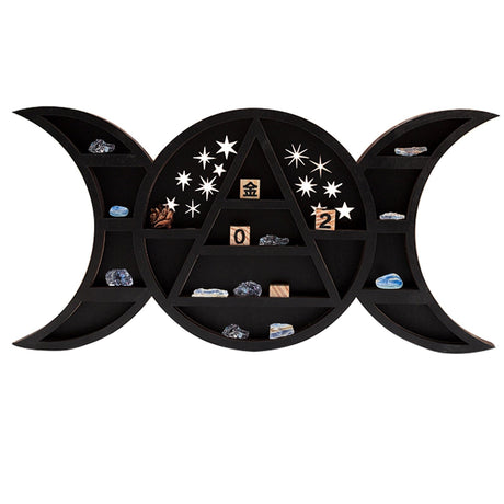 Witch Wall Hanging Moon Shelf
