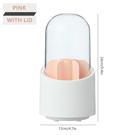 Aesthetic Rotating Makeup Organizer