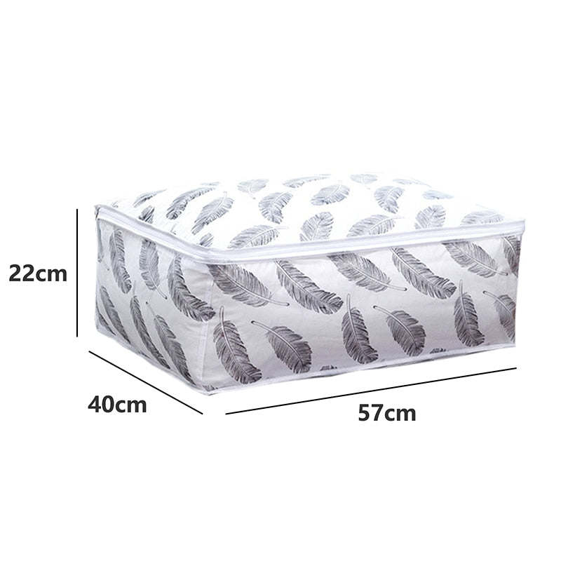 Preppy Patterned Foldable Storage Bag