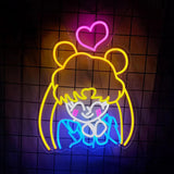 Anime Sailor Moon Neon Sign