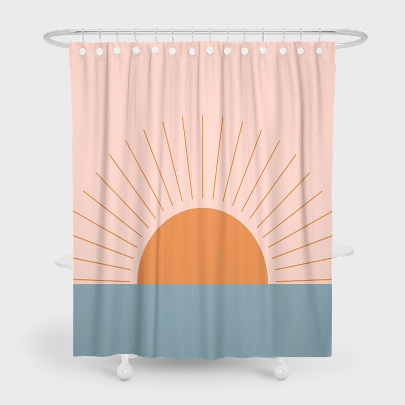 Art Sunrise Shower Curtain