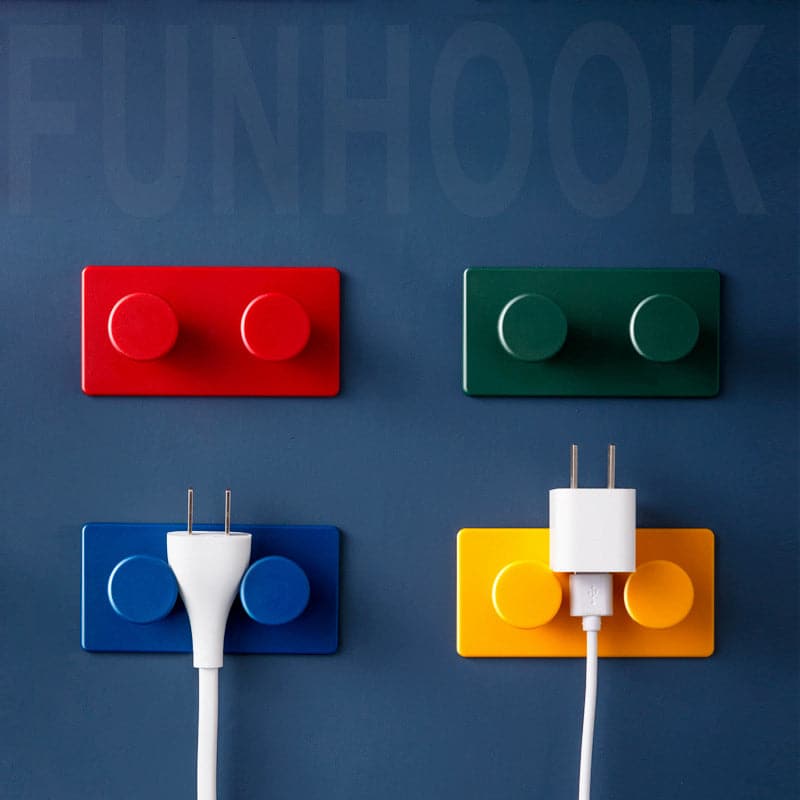 Square Adhesive Wall Hooks