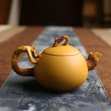 Imitation Bark Yixing Zisha Teapot