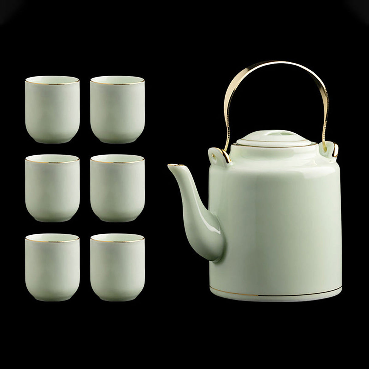 Teapot Tea Set with Cups