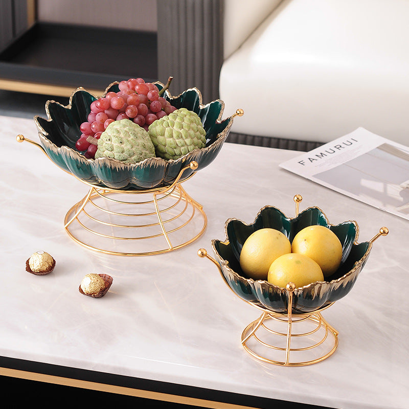 Small Fruit Plate with Stand