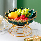 Large Fruit Bowl with Stand