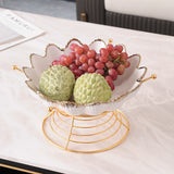 Large Fruit Bowl with Stand