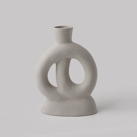 Modern Minimalist Abstraction Art Vase